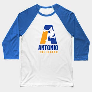 Antonio Custom Player Basketball Your Name The Legend Baseball T-Shirt